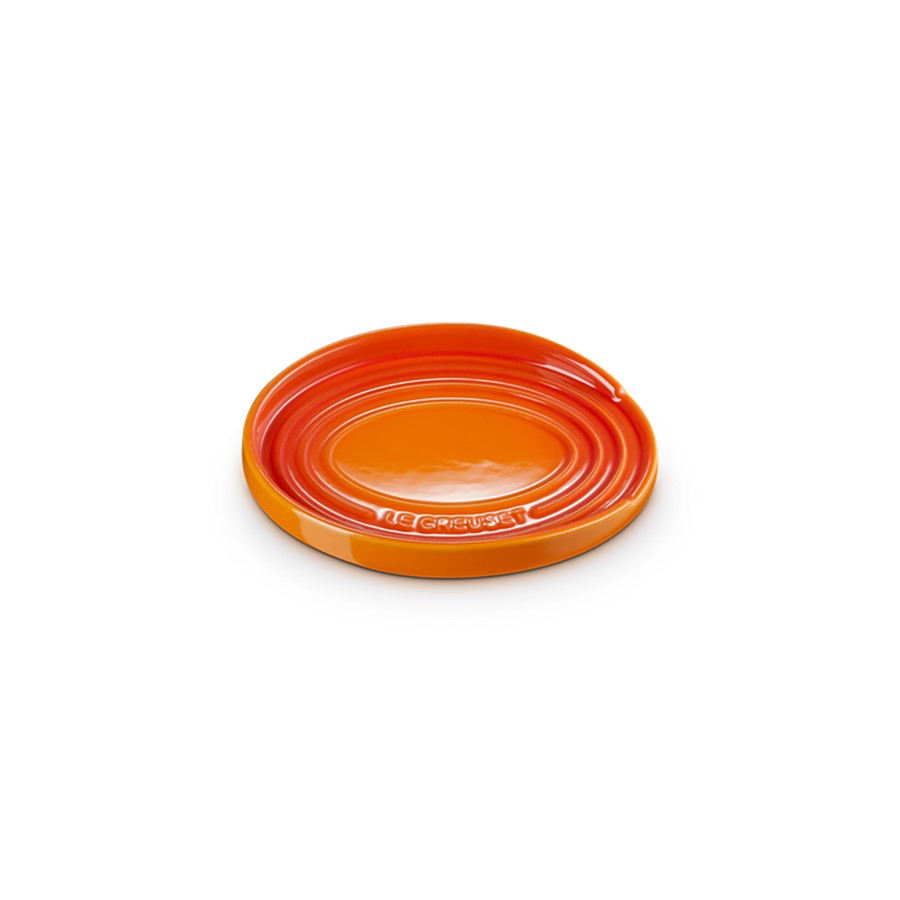 Le Creuset Oval Spoon Rest Flame 16 cm Image