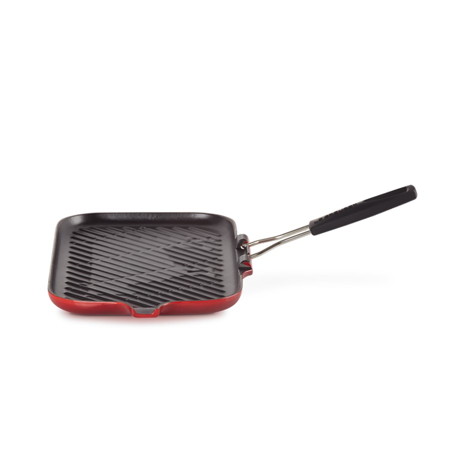 Le Creuset Rectangular Grill Cerise 36cm Image