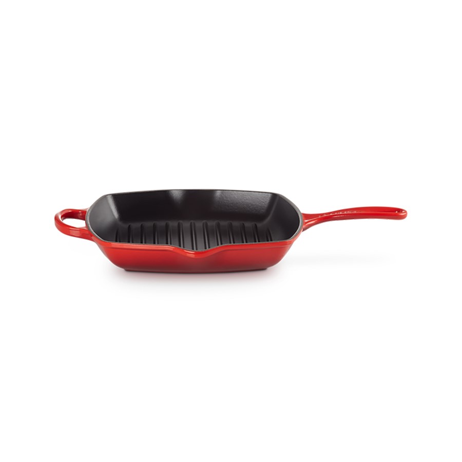 Le Creuset Sq. Skillet Grill Cerise 26cm Image