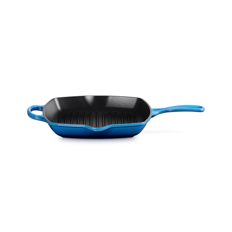 Le Creuset Sq. Skillet Grill Azure 26 cm Image