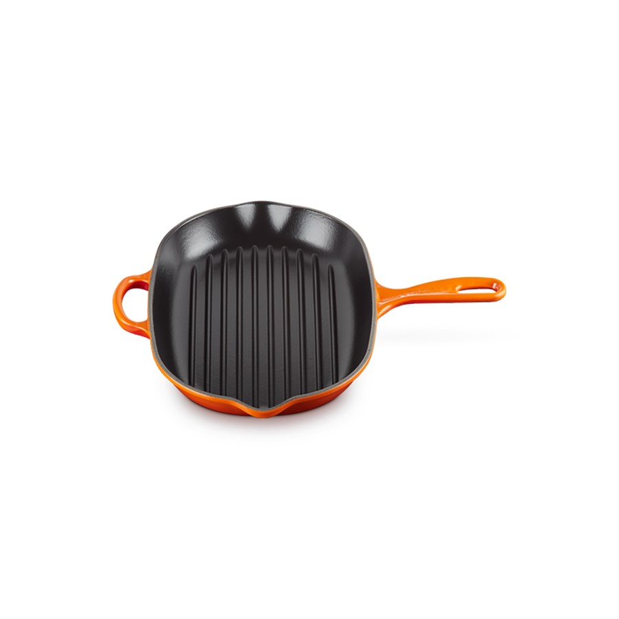 Le Creuset Oblong Skill Grill Flame 32cm Image