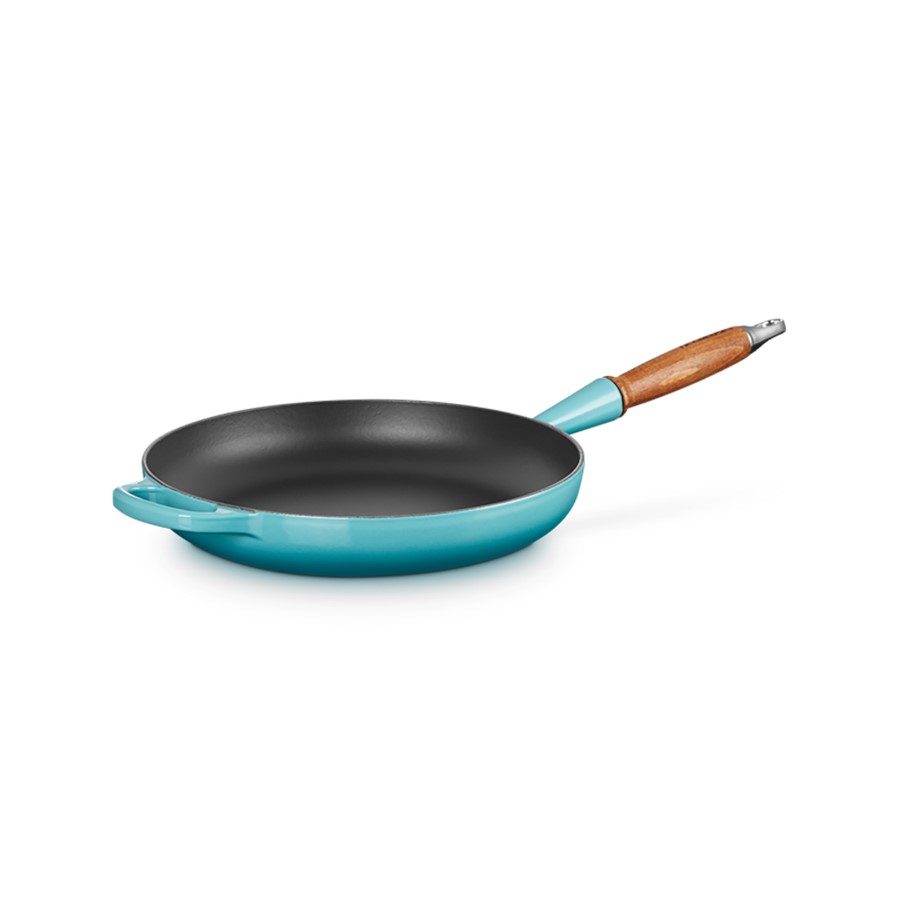 Le Creuset Sign. Frying Pan Teal 28 cm Image