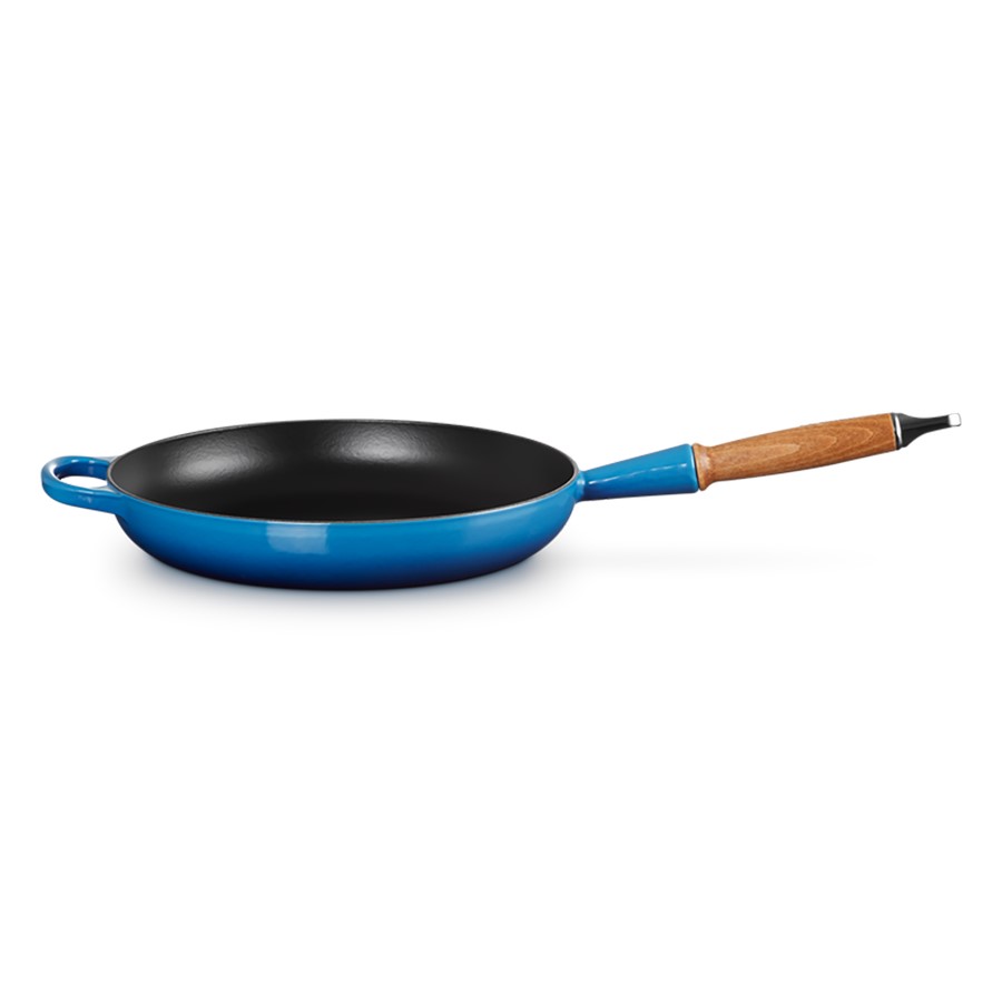 Le Creuset Sign. Frying Pan Az.Blue 28cm Image