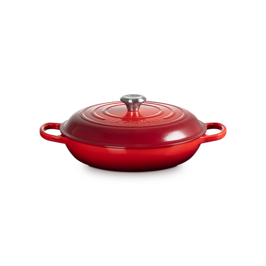 Le Creuset Shallow Casserole Cerise 30cm Image