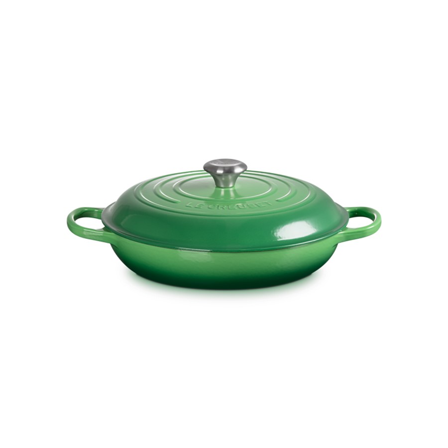 Le Creuset Low Casserole Bamboo 30 cm Image