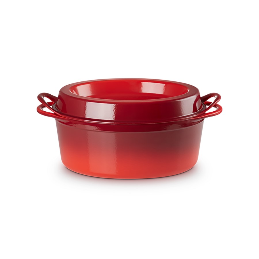 Le Creuset Oval Doufeu Cerise 32 cm Image