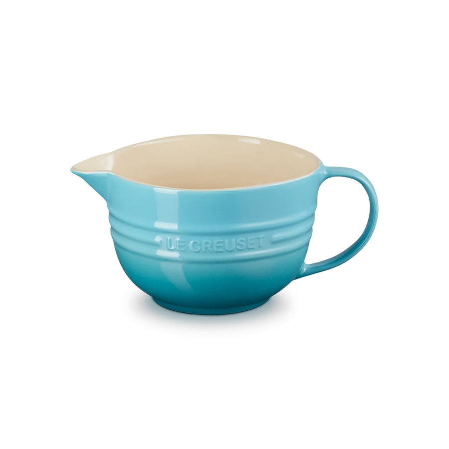 Le Creuset Batter Bowl Teal 2 Litres Image