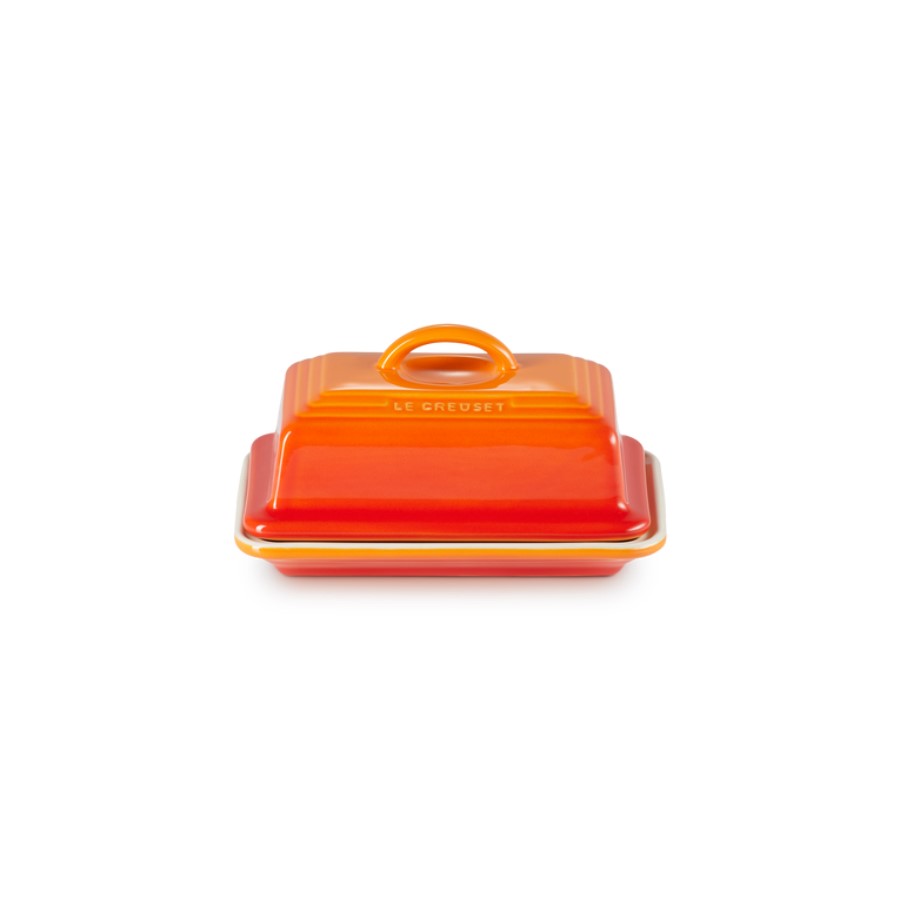 Le Creuset Butter Dish Flame 17 cm Image