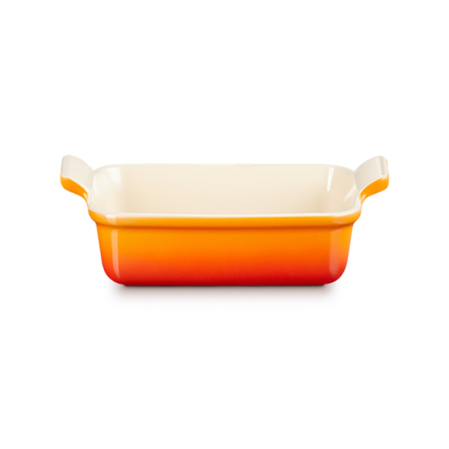 Le Creuset Gratin Rect. Dish Flame 19 cm Image
