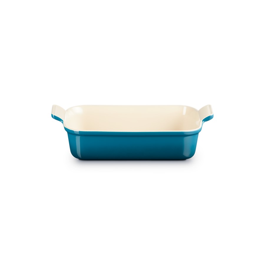 Le Creuset Gratin Rect Dish D/Teal 26 cm Image