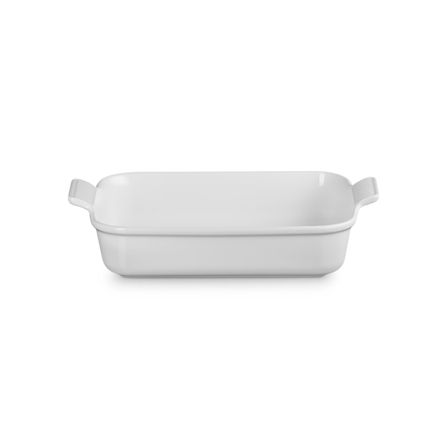 Le Creuset Gratin Rect. Dish White 32 cm Image