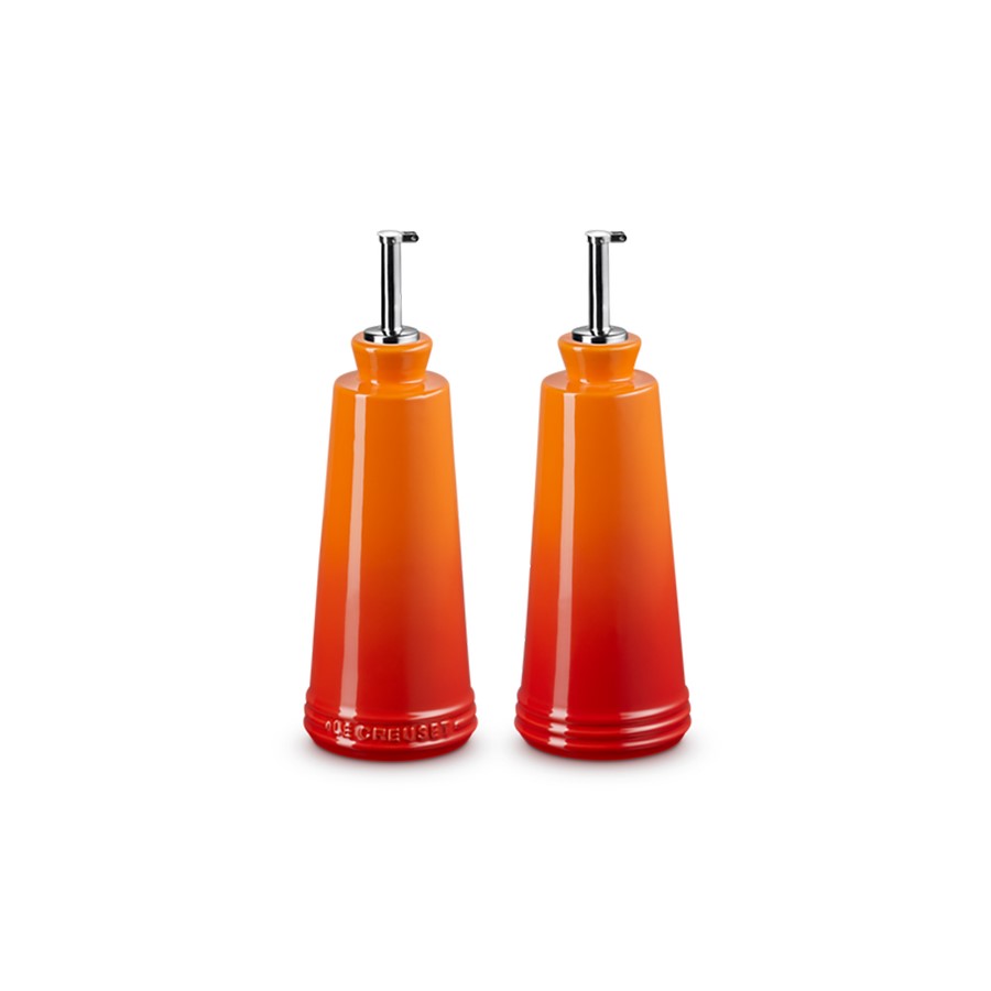 Le Creuset Oil & Vinegar Set Flame Image