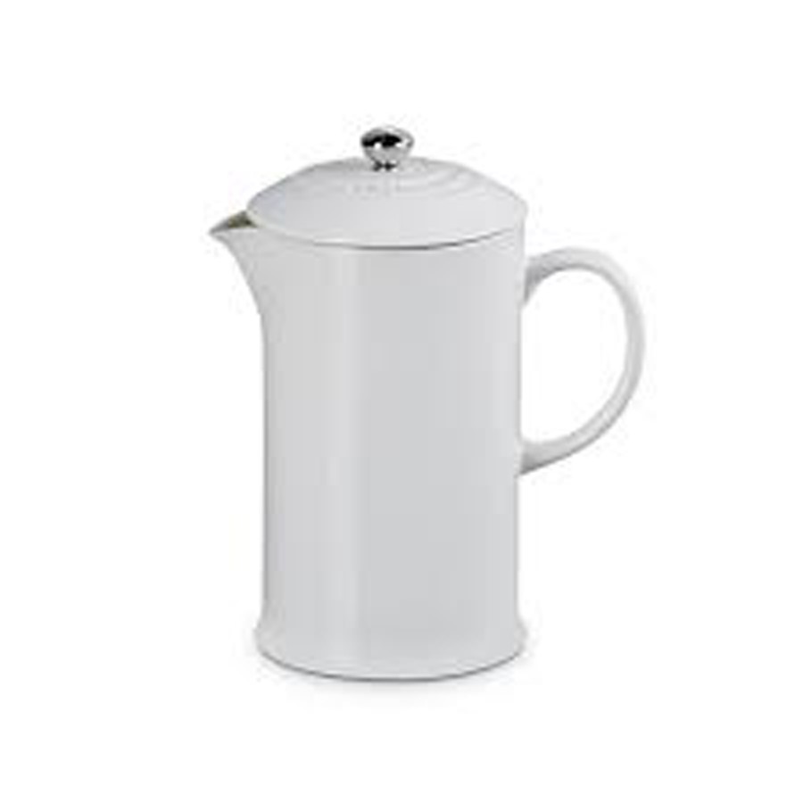 Le Creuset Coffee Pot & Press White 1 L Image