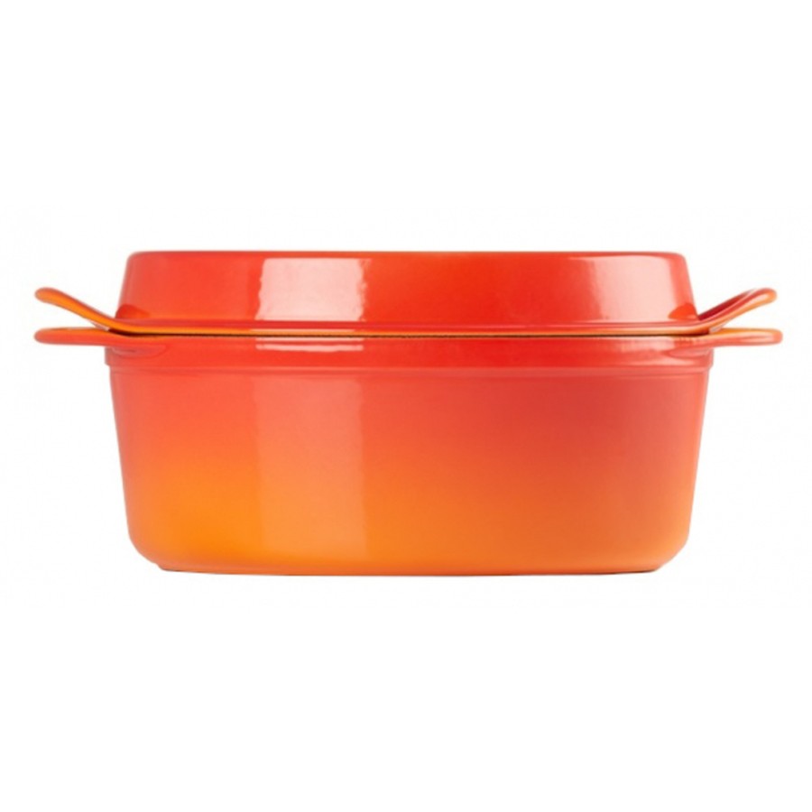 Le Creuset Oval Doufeu Flame 32 cm Image
