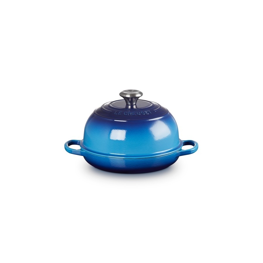Le Creuset Bread Oven Azur Blue 24 cm Image