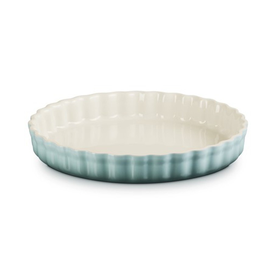 Le Creuset Flan Dish Sea Salt 28 cm Image