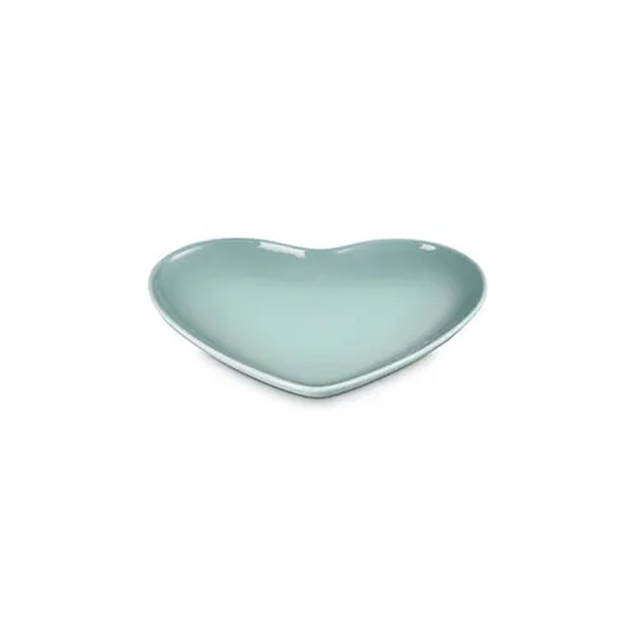 Le Creuset Heart Plate Sea Salt 22 cm Image