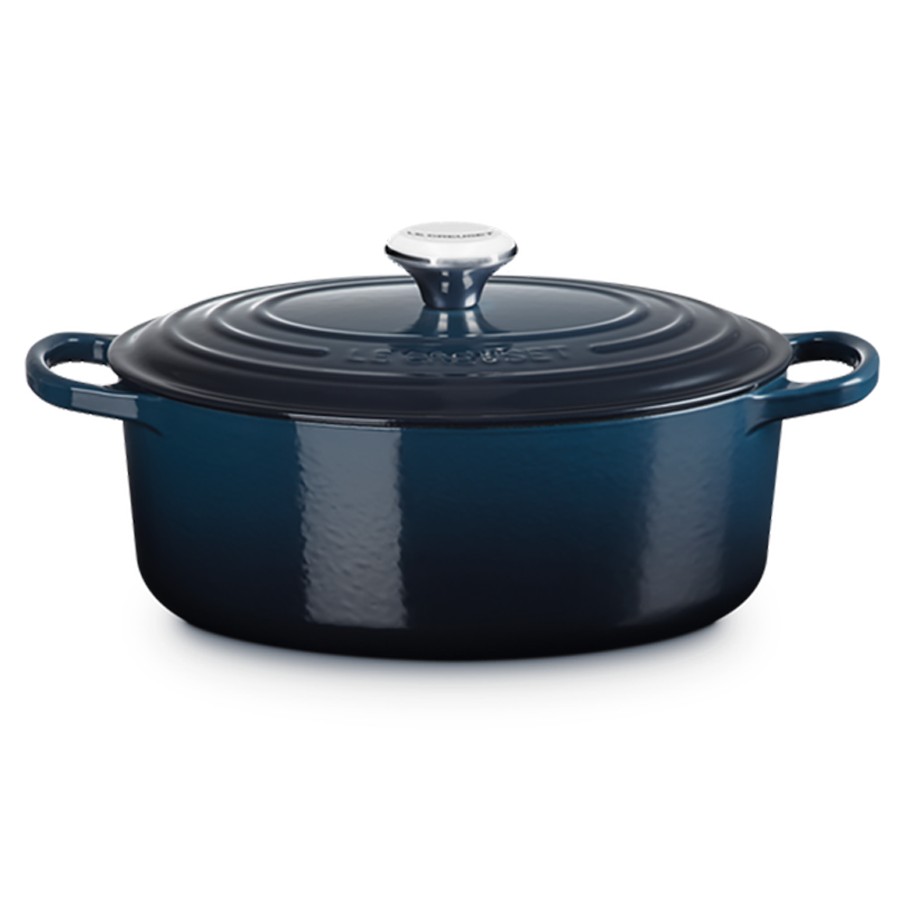Le Creuset Oval Casserole Nuit 29 cm Image