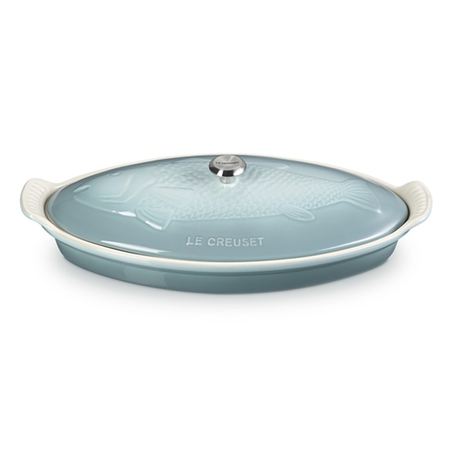 Le Creuset Heritage Fish Dish Sea Salt Image