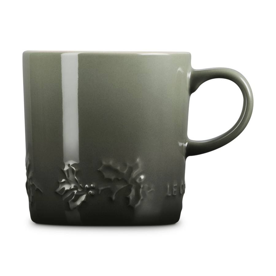 Le Creuset Holly Relief Mug Thyme 350 ml Image